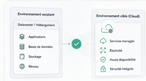 Migrer ou transformer un environnement d'hébergement